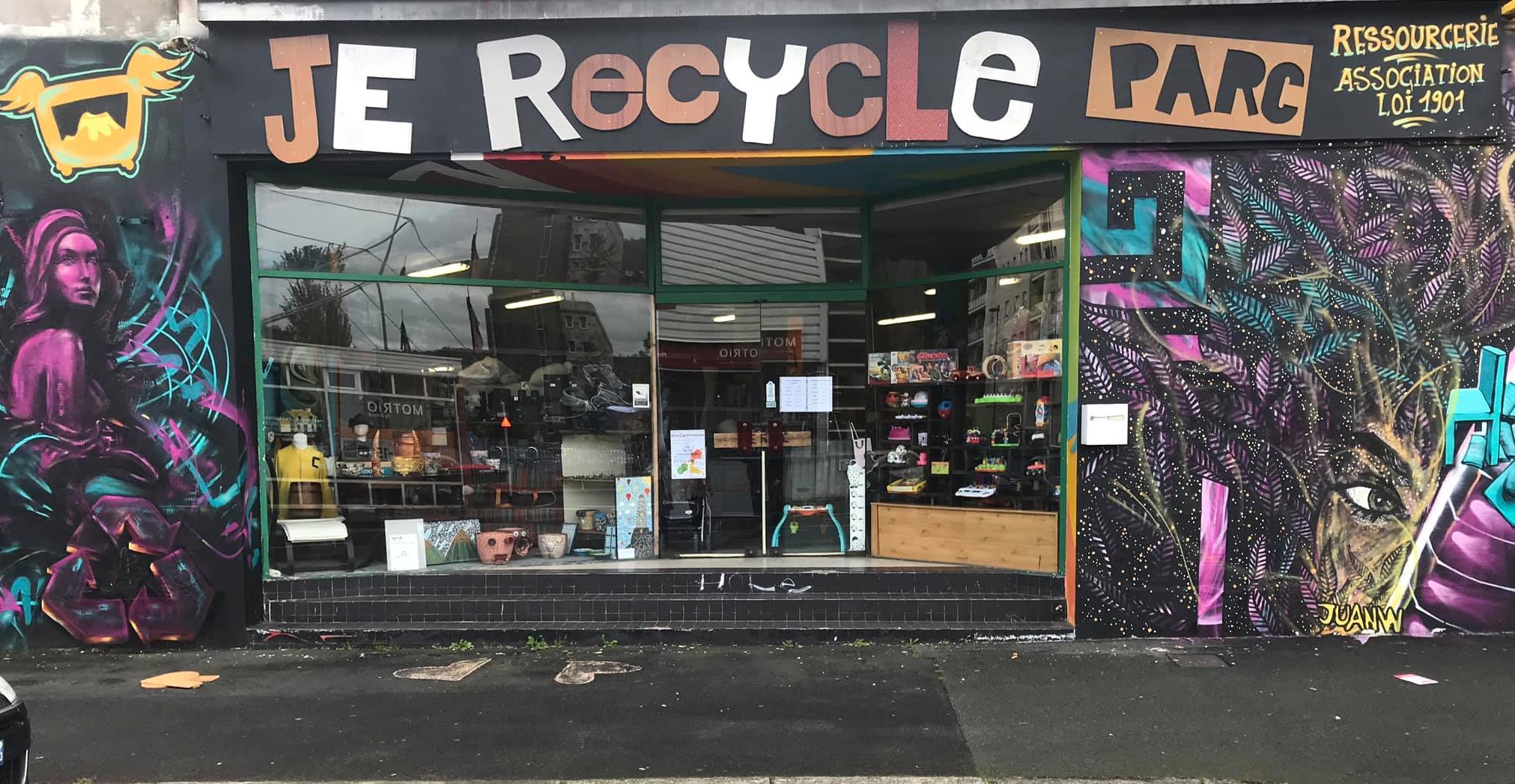 JeRecycle Parc accepte la monnaie locale